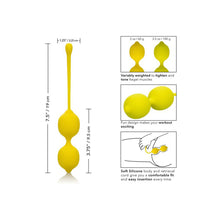Load image into Gallery viewer, Calexotics: Lemon squeeze kegel training set
